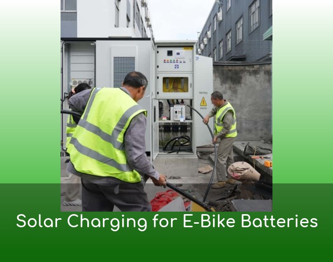 Solar Charging for E-Bike Batteries